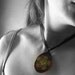 The heart of it all, recycled spoon pendant eco friendly silverware necklace