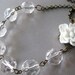 Crystal and White Blossom
