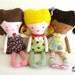 Easy Girl Doll Sewing PDF Pattern