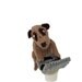 Meerkat with laptop for the computer geek in your life miniature meercat nerd