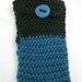 Blue and Black Slip Case Tarot Deck Bag