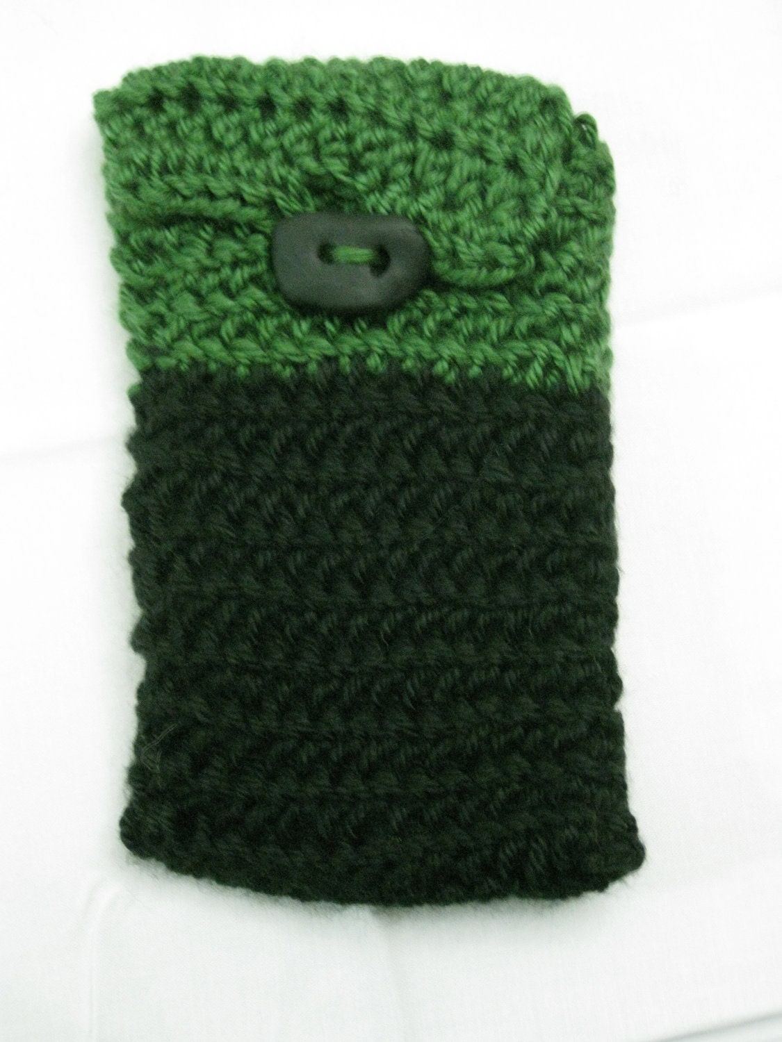 Green and Black Slip Case Tarot Deck Bag