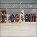 Primitive Americana FREEDOM star letter set