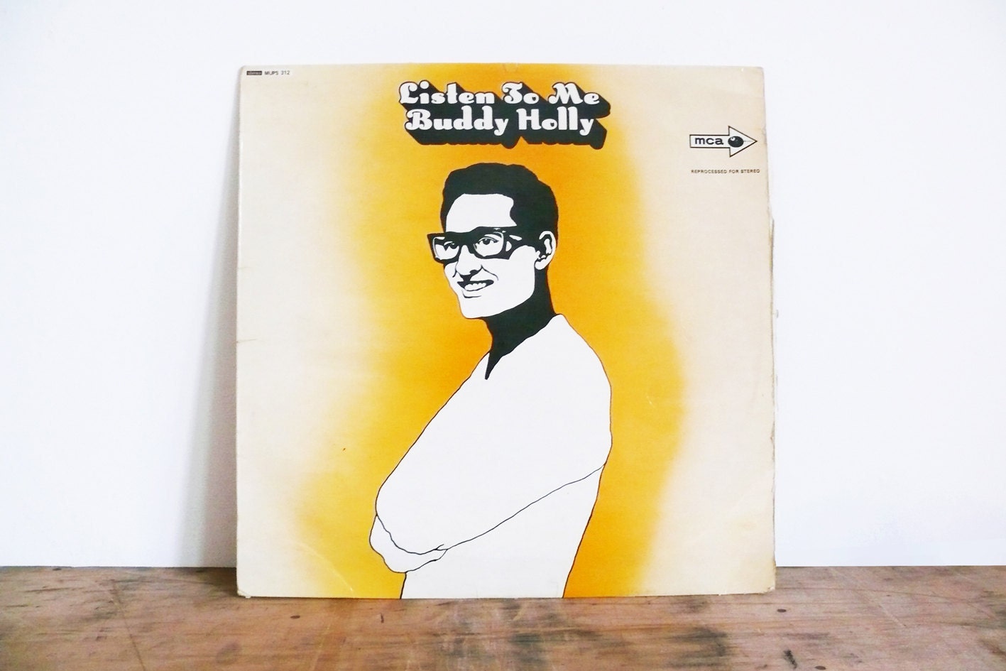 Buddy Holly - Vinyl - Listen to me album UK Edition 1970s