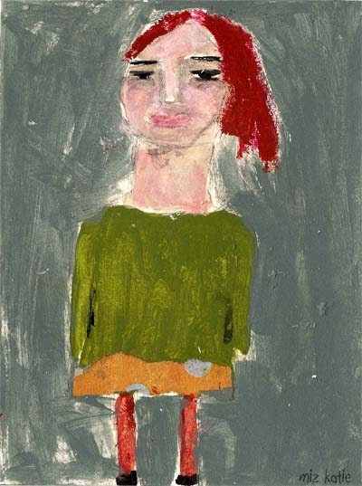 Hipster - original painting on paper no 139