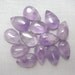 Amethyst 10mm x 15mm Teardrop Beads  H7