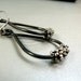 Simple Steel and Marcasite Earrings