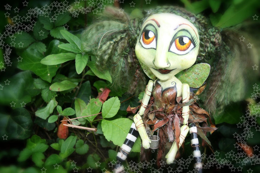 Special Item of the Day - Vera - Faerie of the Earth - OOAK Art Doll