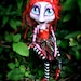 Special Item of the Day - Antonia - Faerie of Passion - OOAK Art Doll