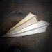 Paper plane Brooch