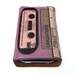 Leather ipod ,itouch,iphone case - Lilac Walkman