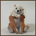 Punkin Pie Miniature Artist Bear by Nancy Tillberg 'Kran-Beary's'