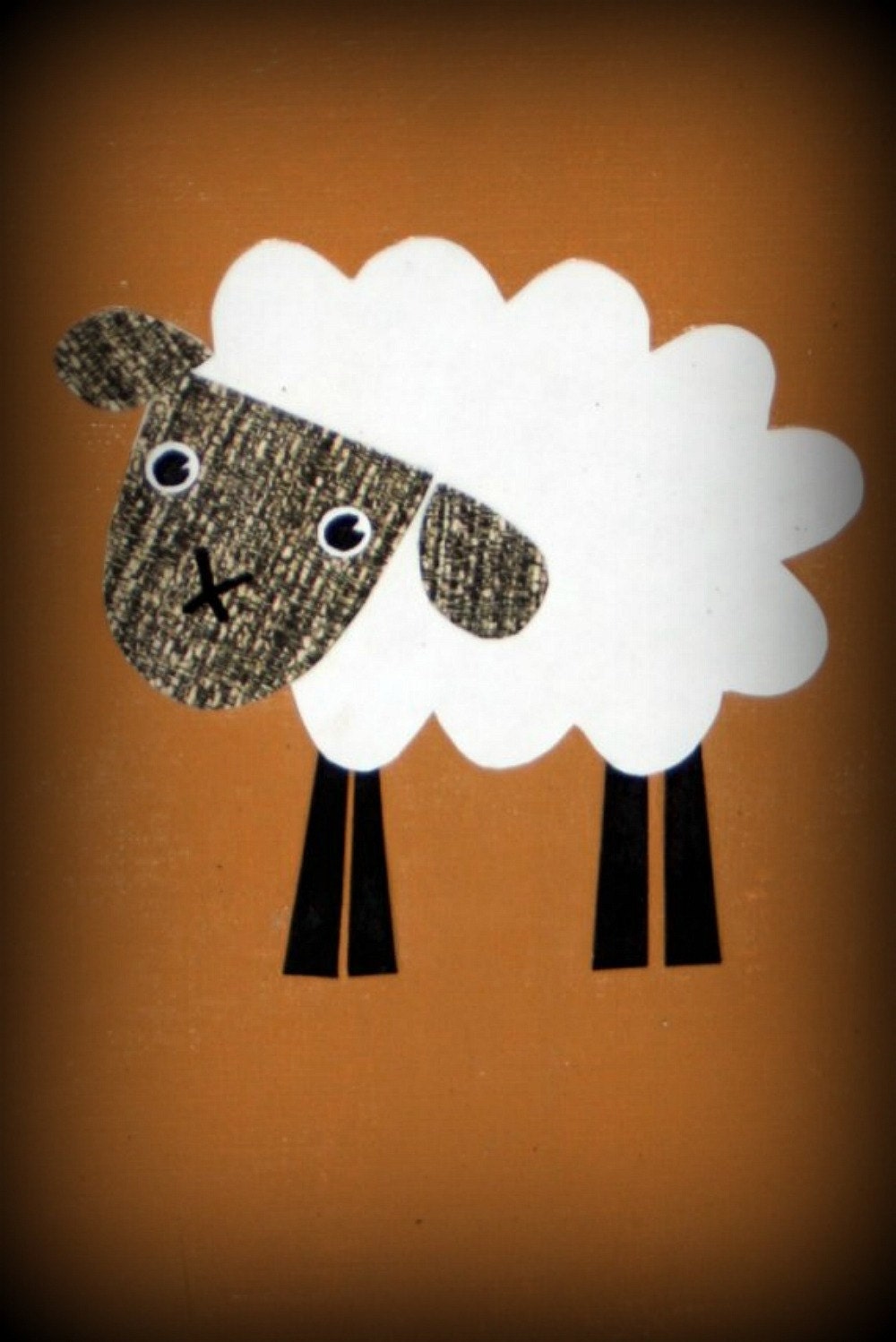 No One Will Do But Ewe - Lamb/Sheep 8x10 Canvas Wall Art - Coffee