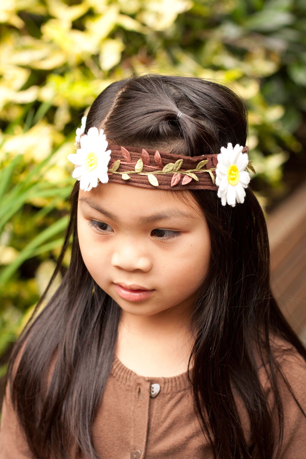 Daisy Chain Felt Flower Crown
