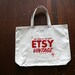 Etsy 'Vintage' Oversized Tote (Red)