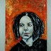 Jack White - original mixed media portrait painting