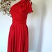 Sailor's Delight Red Octopus Convertible Wrap by CoralieBeatrix