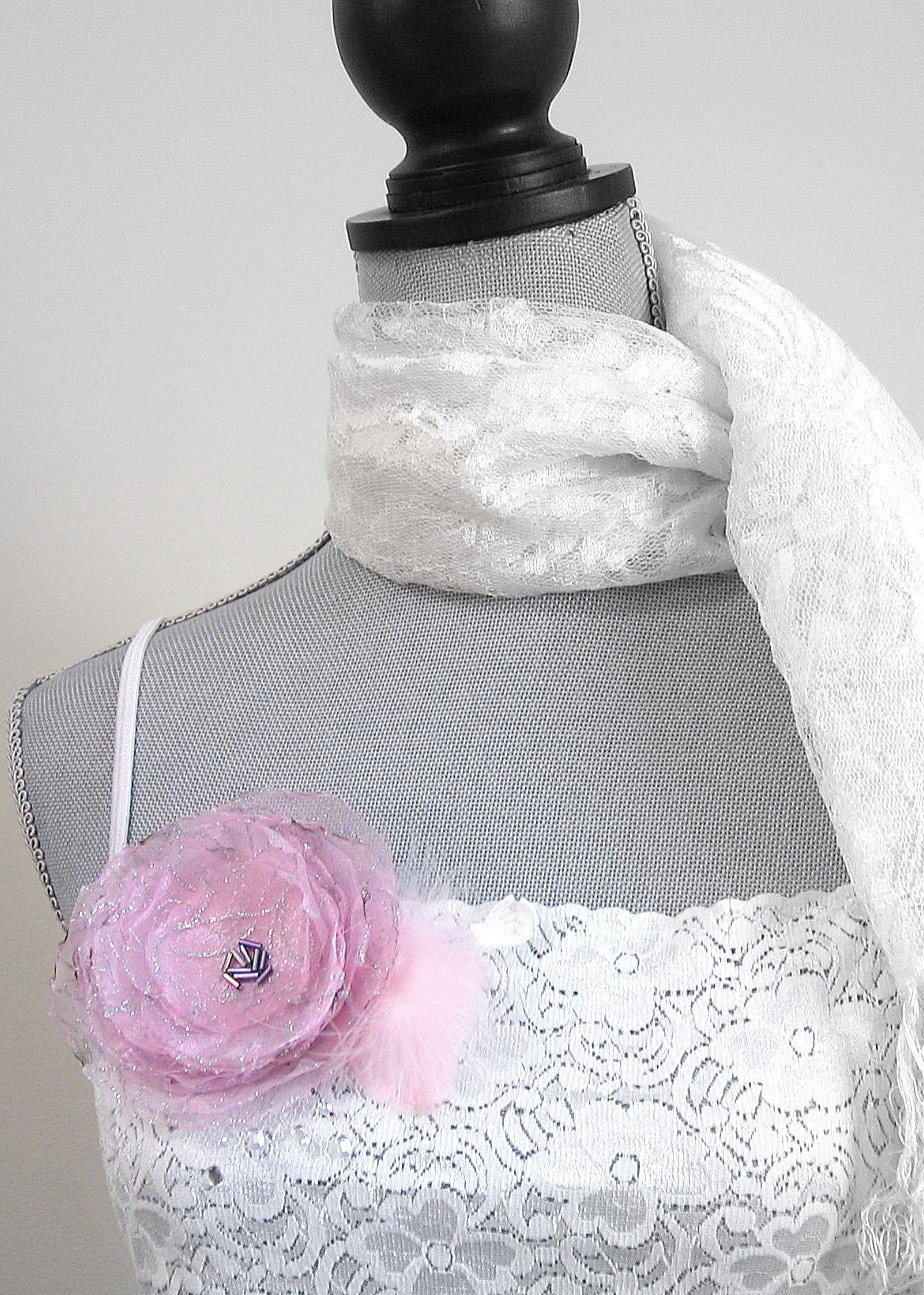 Fairy Pink, A Brooch, Corsage, Choker and Belt Accessory All In One No 2