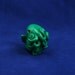 Jade Green Cthulhu Figure - Original Polymer Clay Horror Sculpture Inspired by H.P. Lovecraft