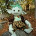 hand dyed cotton sweatshirt fleece kits for 15-17" Dolls--Polliwogs, Bedheads, Troll Tots, etc.