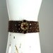Beaded Bracelet in Coppers and Golds