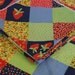 Vintage set of 8 calico cloth napkins