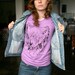 Etsy T-Shirt, Screen Printed Geometric Design (Women's)
