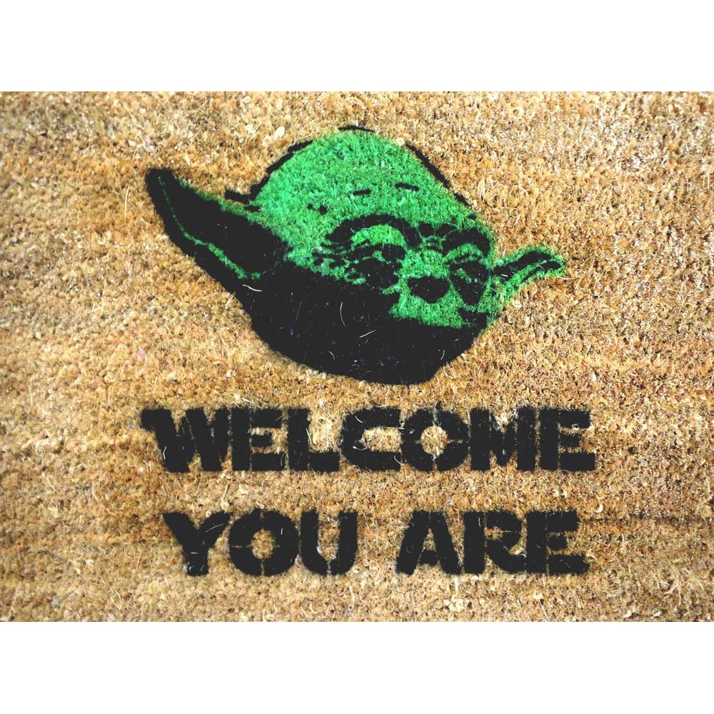 Star Wars Yoda doormat welcome you are mat christmas gifts under 50
