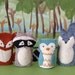 Woodland Friends Finger Puppet Set