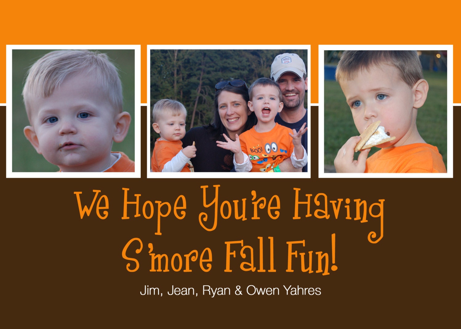 Halloween Card:  S'more