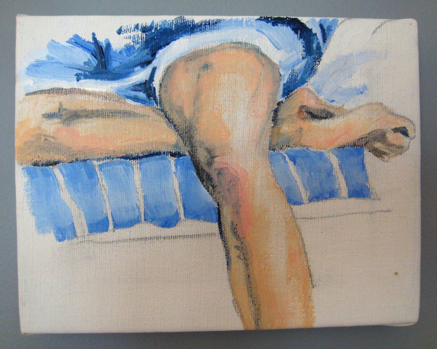 Seated- Original Acrylic Painting