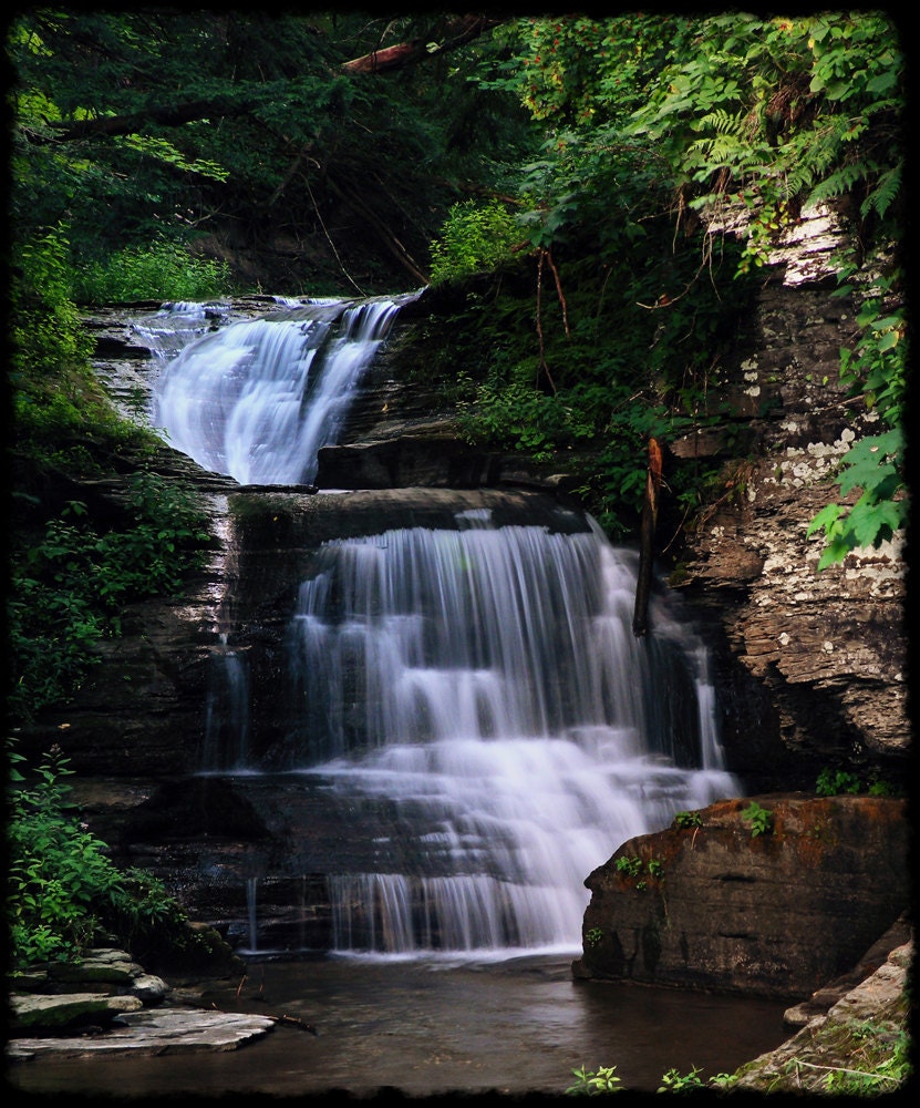 Let the Water Fall - Fine Art Photograph - 3 foot wall print
