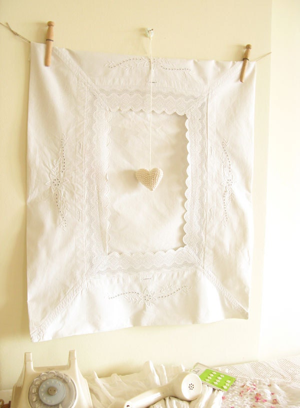 Newborn Baby Blanket Cover White Vintage Lace on Etsy