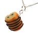 Chocolate croissant necklace