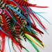 SALE 200 medium and short feathers bulk dicount pack : was 160 DOLLARS - feather hair extensions - extension