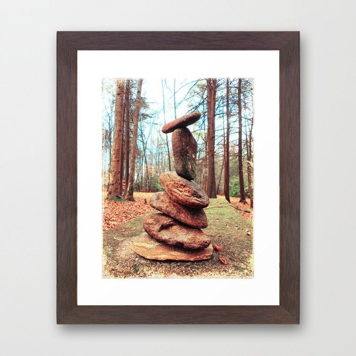 Lean Right - Fine Art Photography Print - Framed 10 x 12