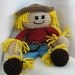 PDF - Gary the Scary Scarecrow Amigurumi Crochet Pattern