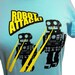 ROBOT T-Shirt - Robot Attack Laser Ladies Shirt - (Available in sizes S, M, L, XL)