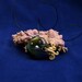 Cosmic Nautilus Necklace - Polymer Clay Jewelry Pendant