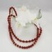 Stunning Red Carnelian Gemstone Beads and 14K Gold Filled Beads with 14K Yellow Gold Clasp