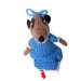 Alice in Wonderland Meerkat Handmade in UK knitted plush book character meercat