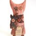 Cat Shelf Sitters, Halloween, Cat, Primitive Shelf Sitter, Ticking Fabric, Green, Mustard, Red, Primitive, Trio, thecattsuglybabies