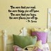 wall decal quote - The more you read, the more you... Dr Seuss