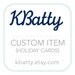 Custom Holiday Cards - Personalized flat or folded cards made to order