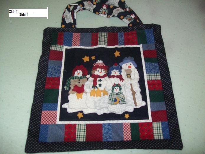 Christmas Fabric Bag