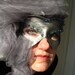 Wizard of Oz Tornado Leather and Tulle Venetian Carnivale Mask