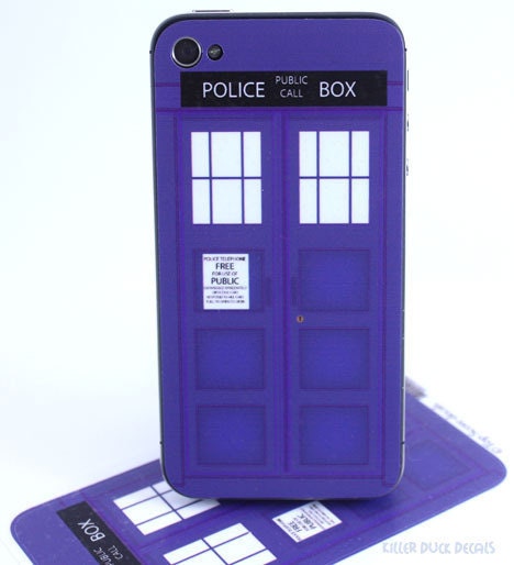 Tardis iPhone 4, iPhone 4s Skin