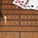 Game Table -  Cribbage Board  Coffee Table - Early American
