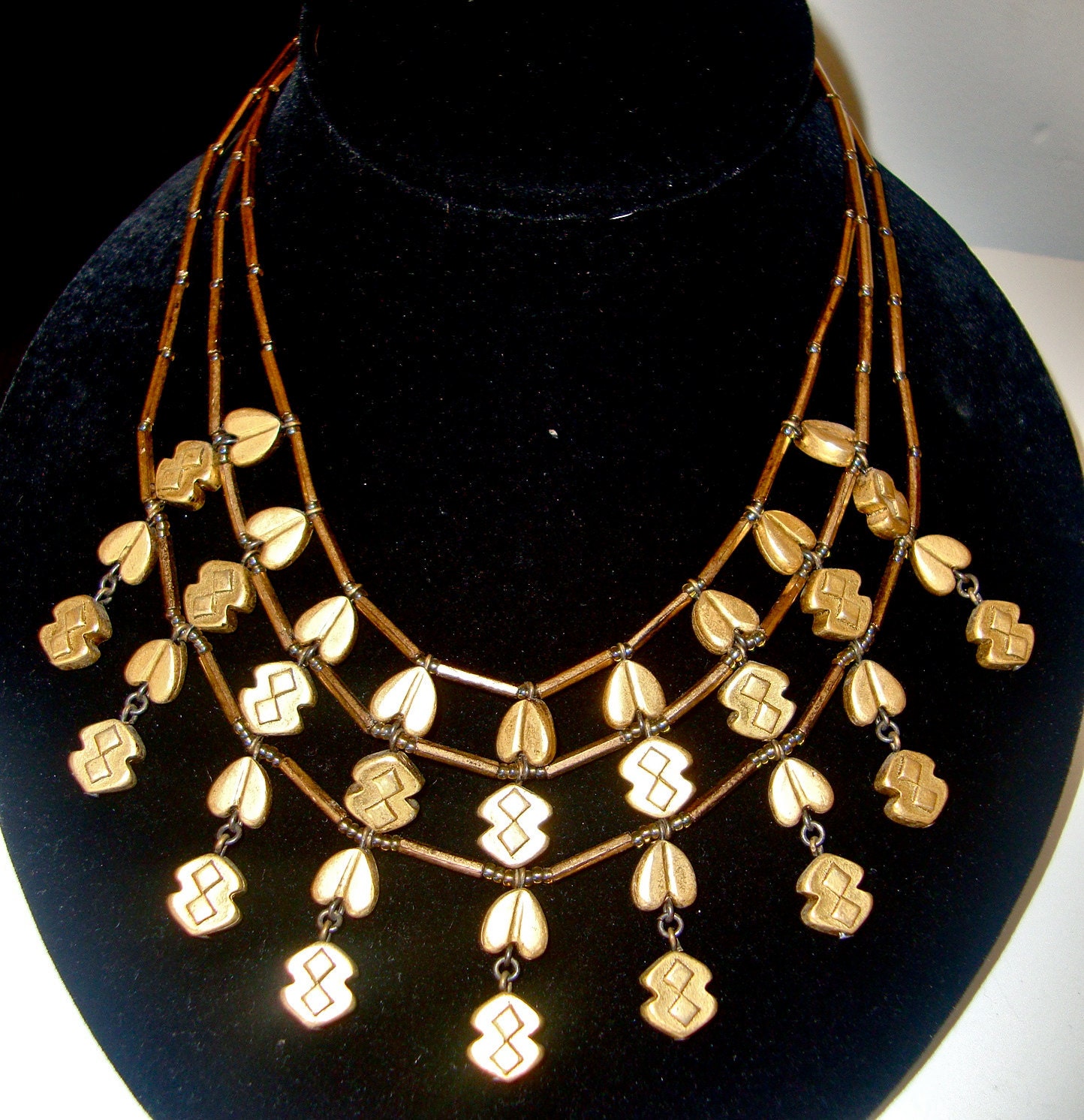 Erickson Beamon Bib Runway Necklace