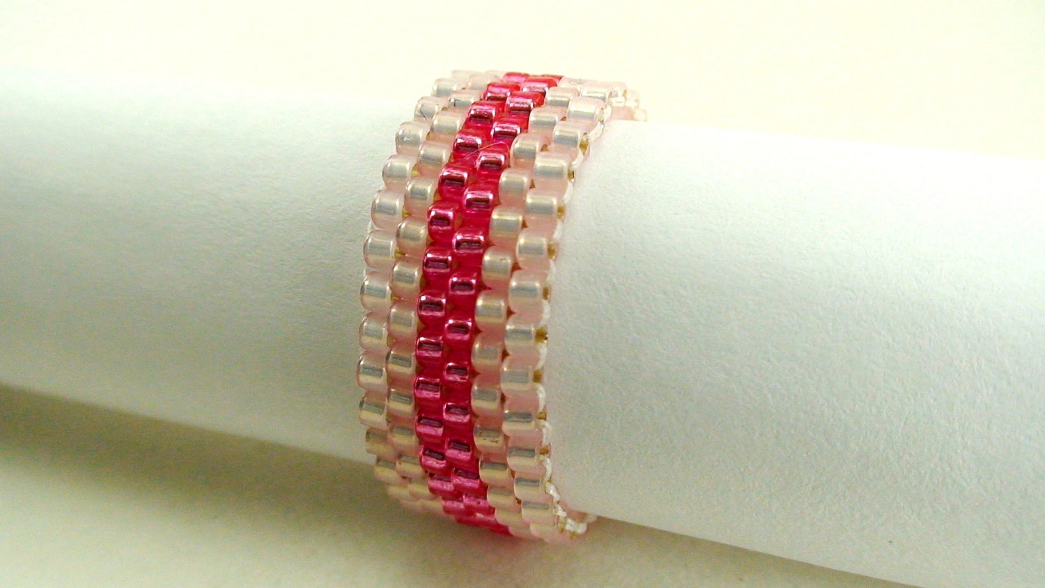 Pink Power Shimmer Ring